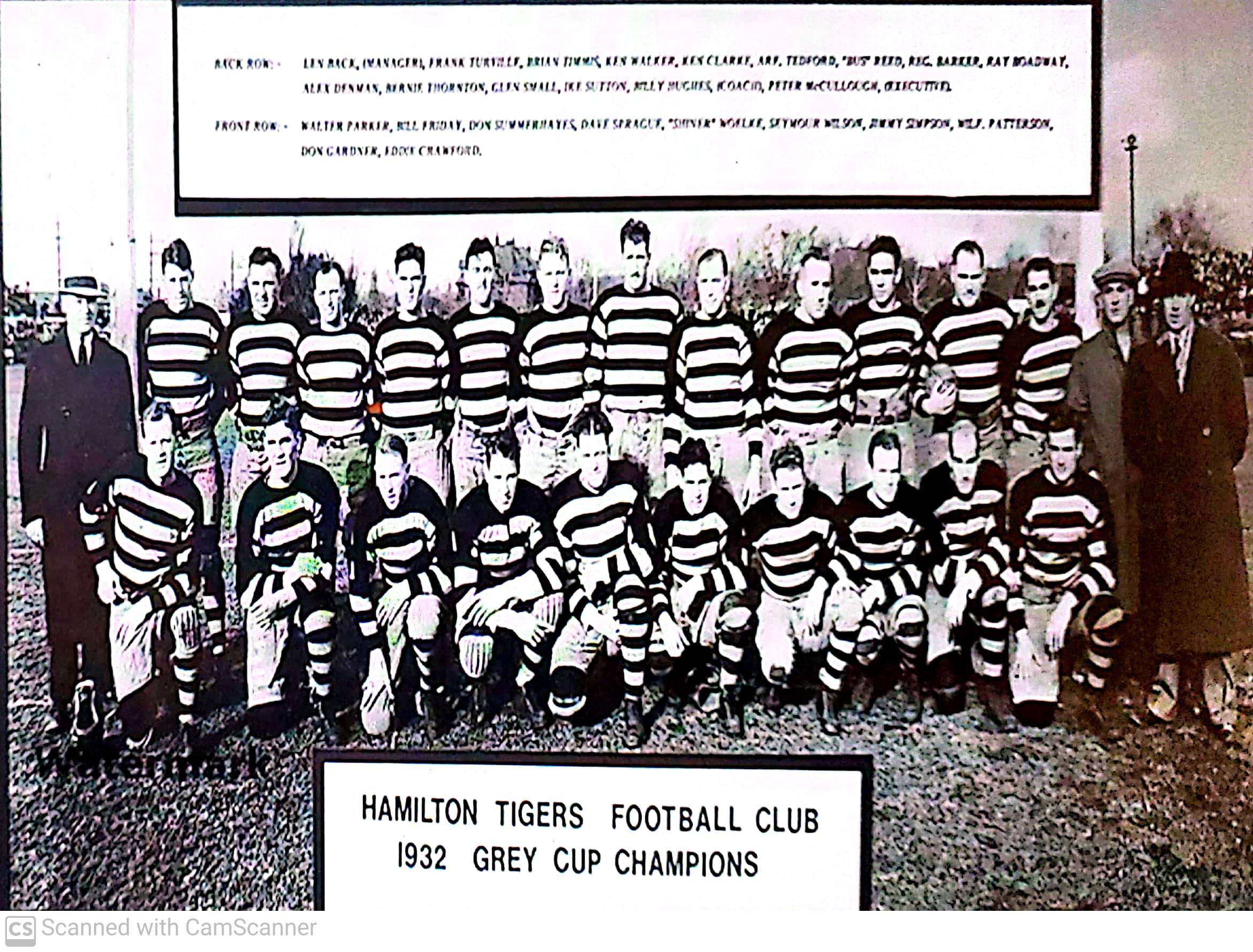 1932 tigers team