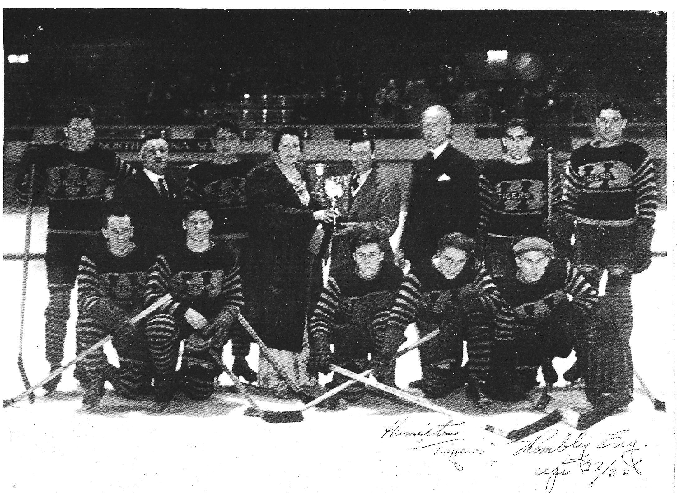1935 Hamilton Tigers team