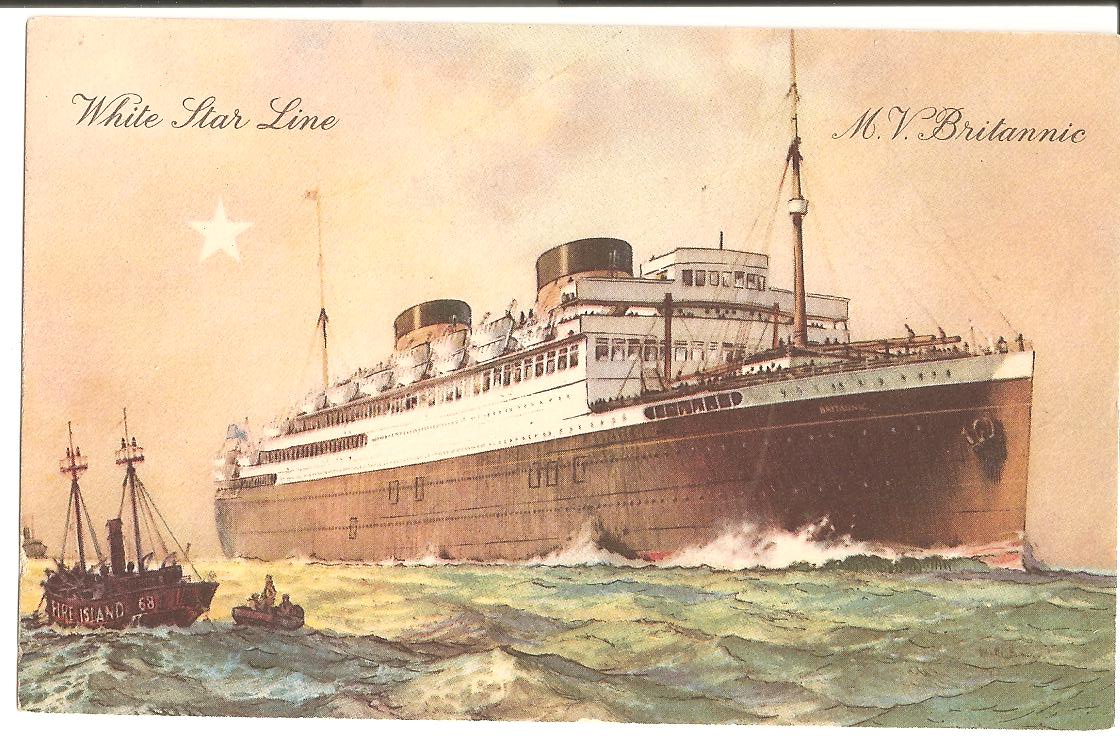 1935 ship M. V. Brittanic